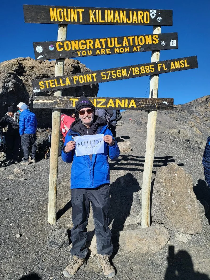 Dan Revington Kilimanjaro July 3rd, 2023